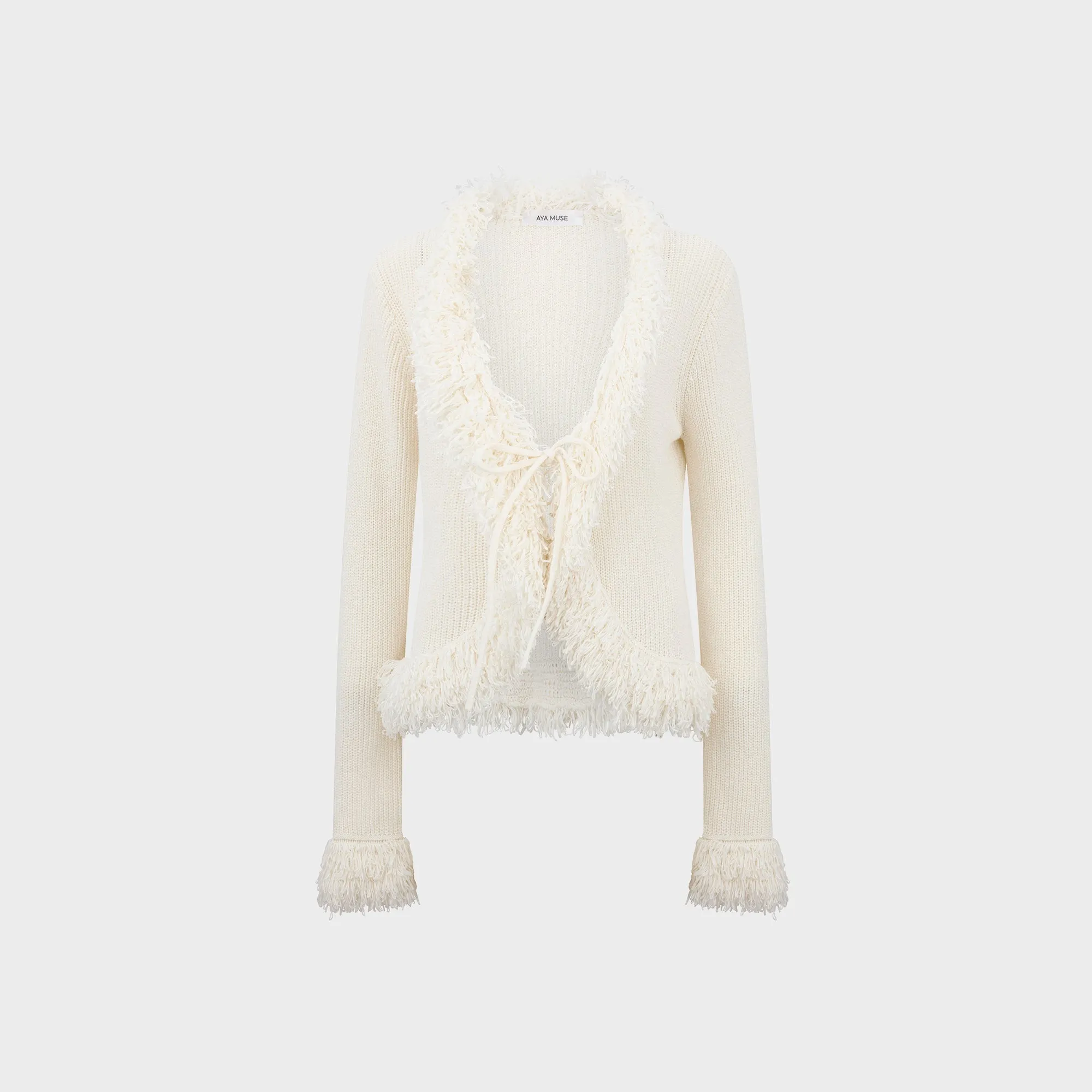 Aya Muse Mello Top - Milk sold by Kith