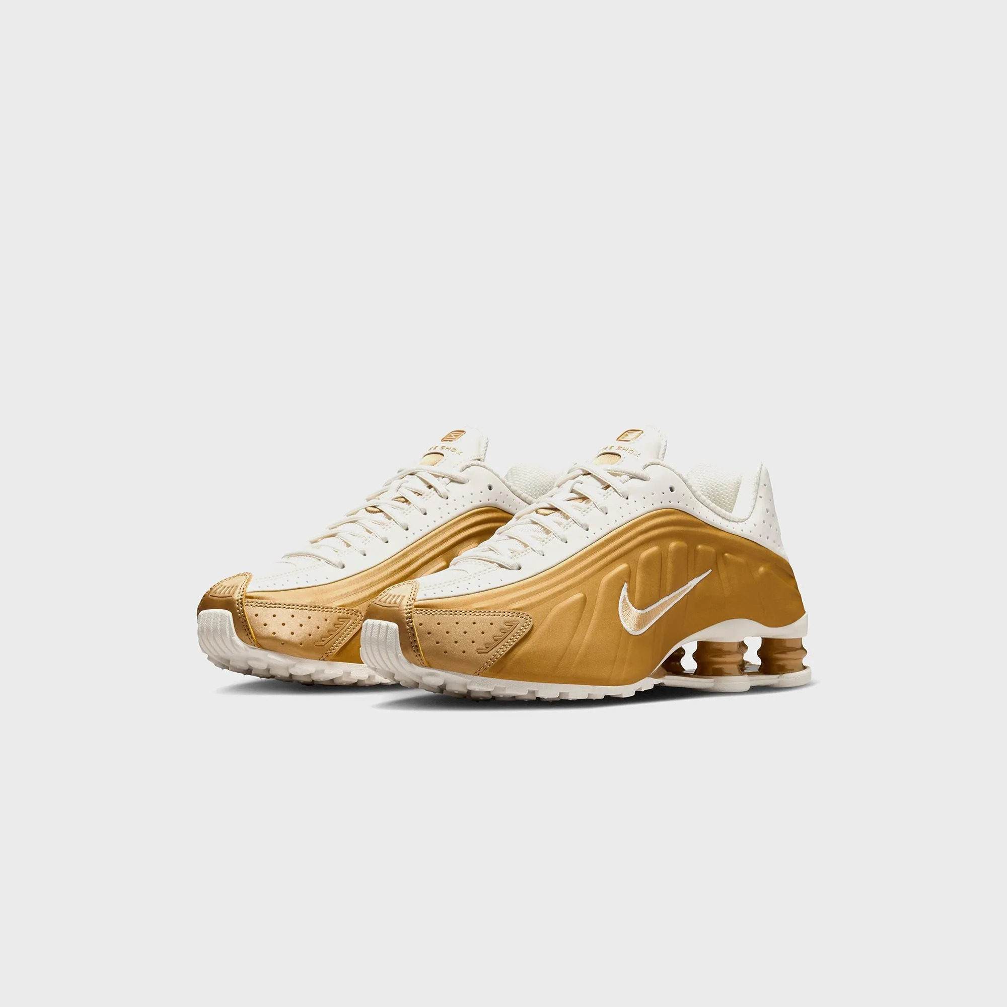 Nike Shox R4 - Soft Pearl / Metallic Gold sold by Kith product image thumbnail 2