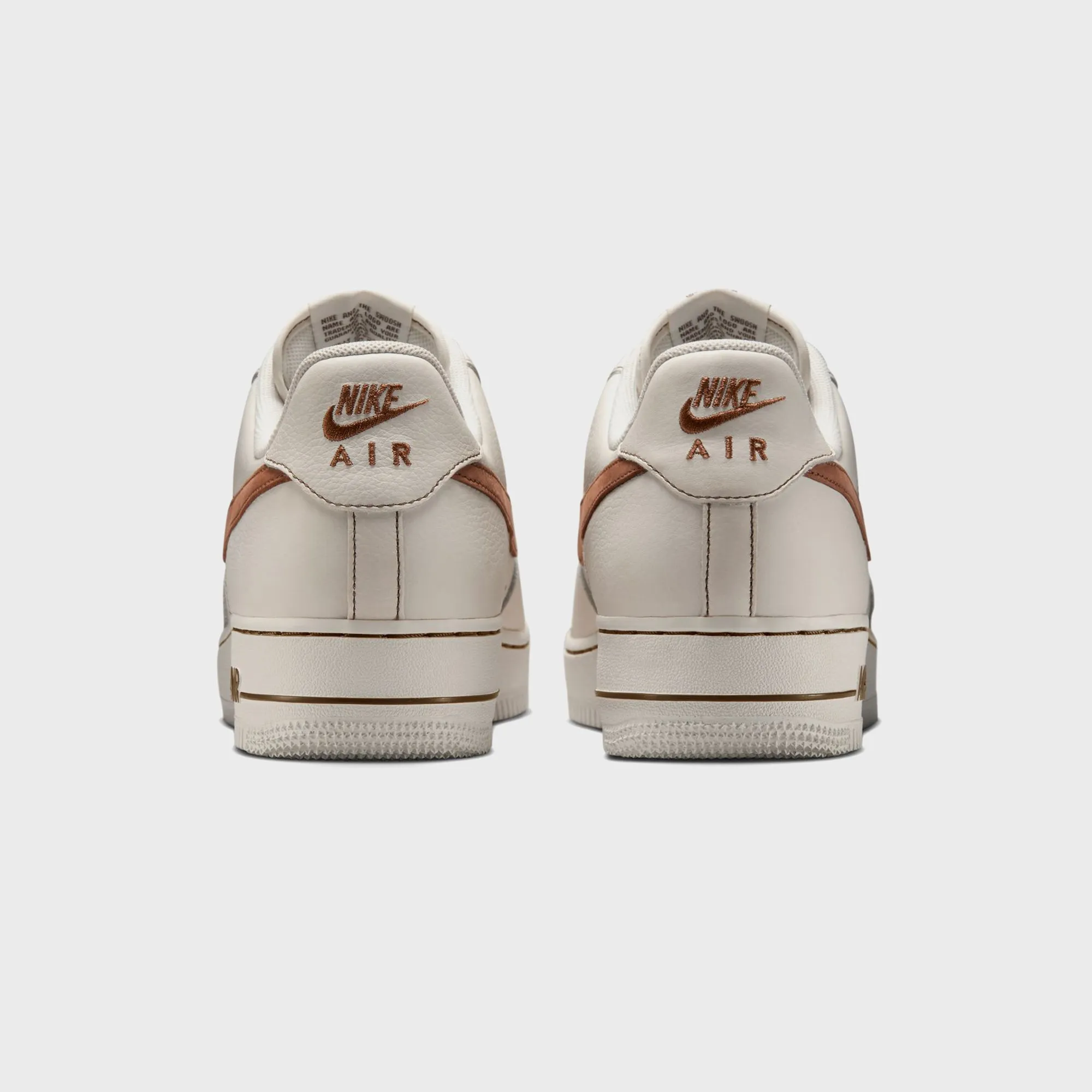 Nike Air Force 1 '07 LV8 - Ivory / Saddle Brown sold by Kith product image thumbnail 3