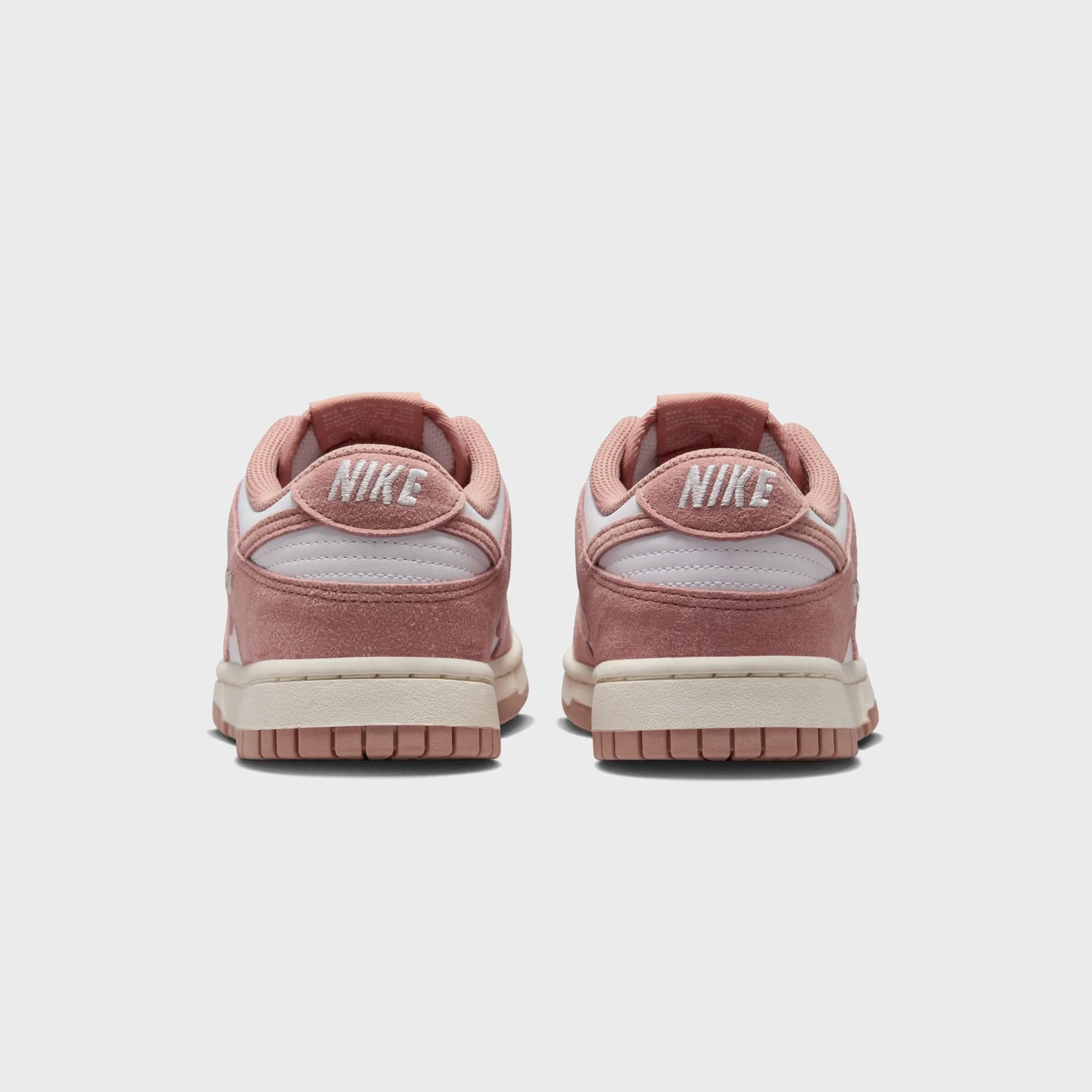 Nike WMNS Dunk Low - White / Particle Pink / Sail / Metallic Silver sold by Kith product image thumbnail 3