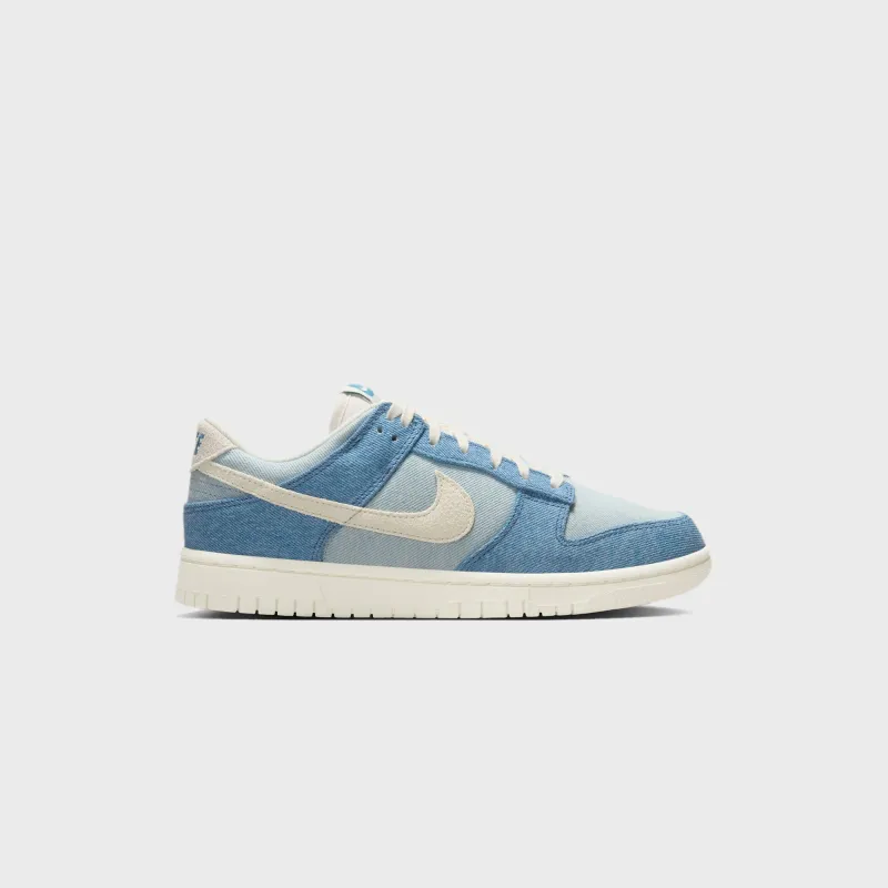 Nike WMNS Dunk Low - Smoky Blue / Denim Turquoise / Ochre / Pale Ivory sold by Kith
