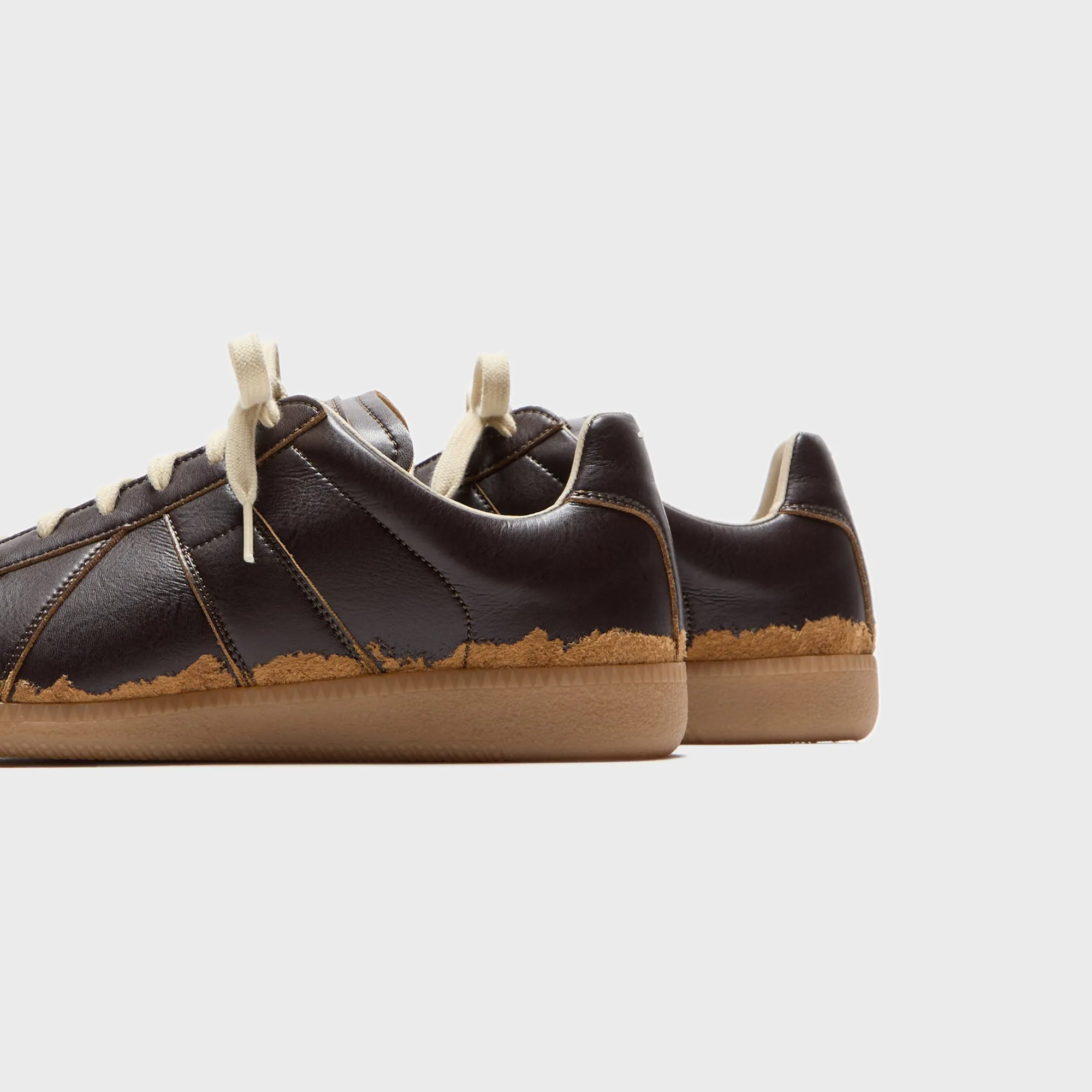 Maison Margiela Replica Sneaker - Dark Brown / Camel sold by Kith product image thumbnail 3