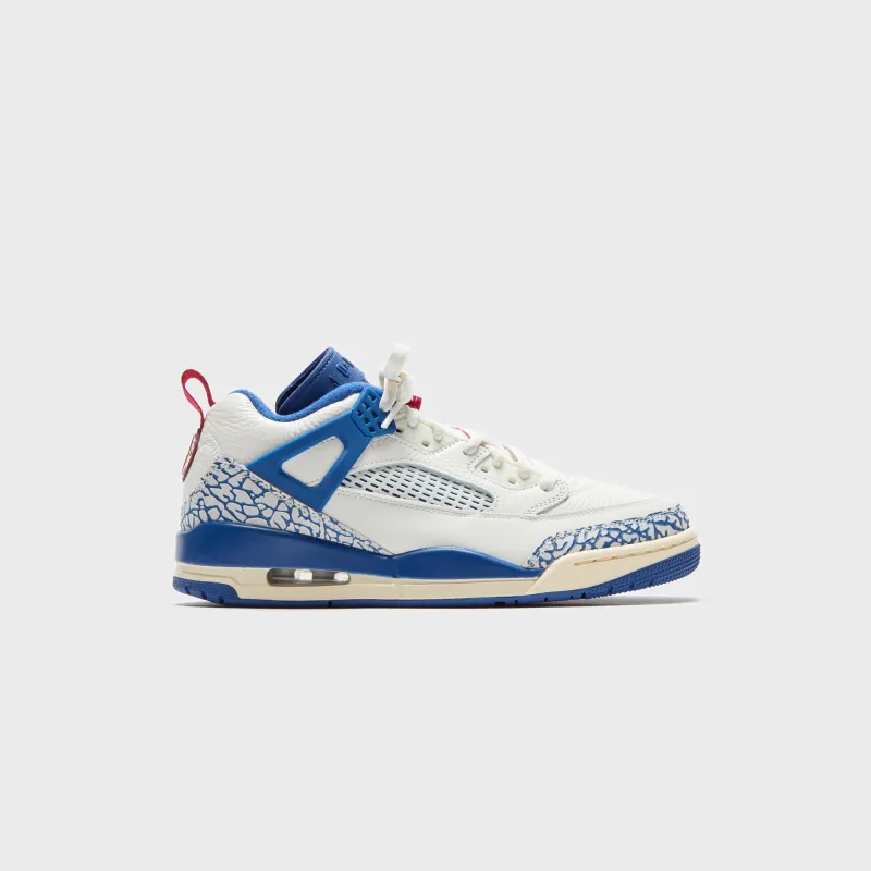 Jordan Spizike Low - Sail / Stormblue / Varsity Red / Muslin sold by Kith