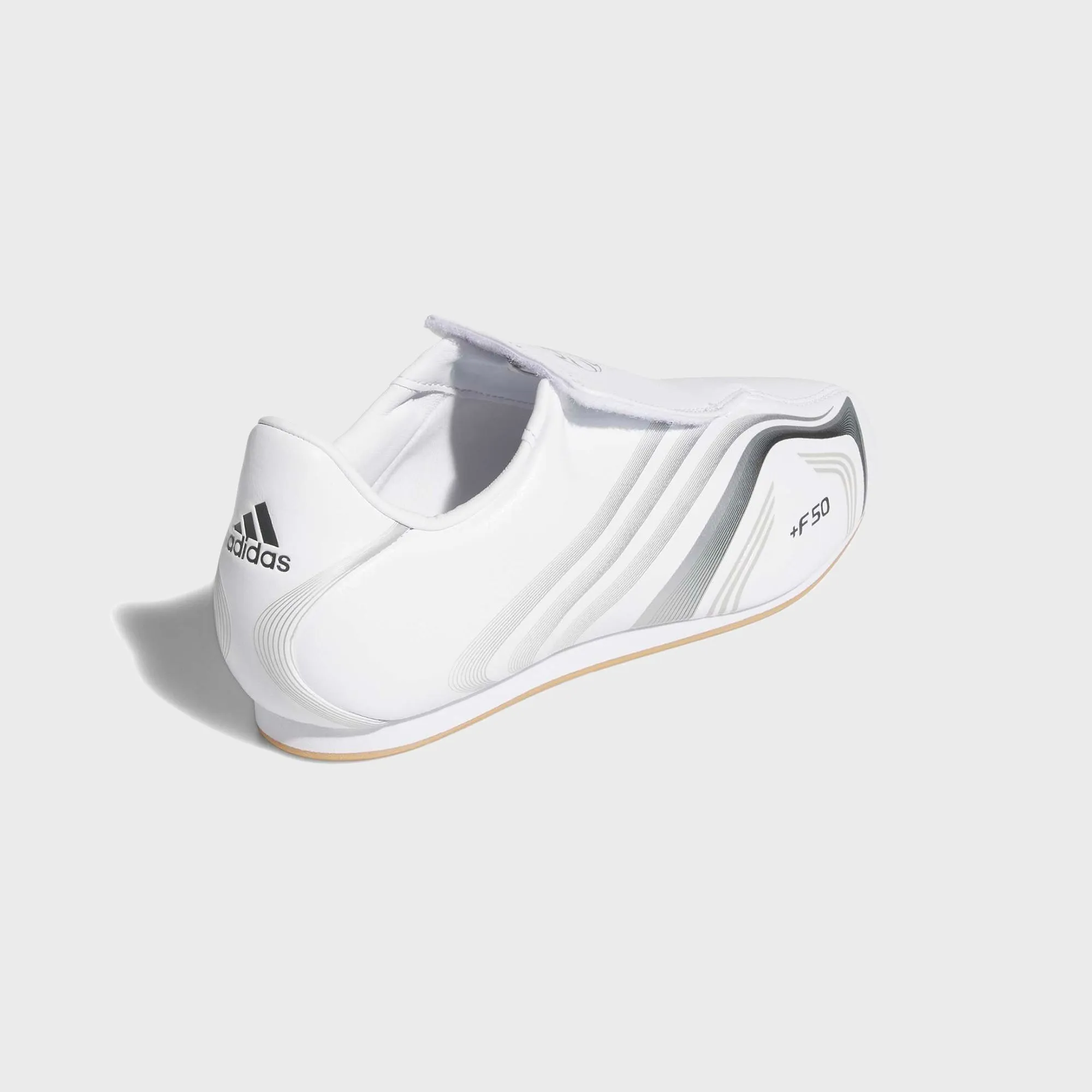 adidas WMNS Taekwondo F50 - White / Silver Metallic / Iron Metallic sold by Kith product image thumbnail 5