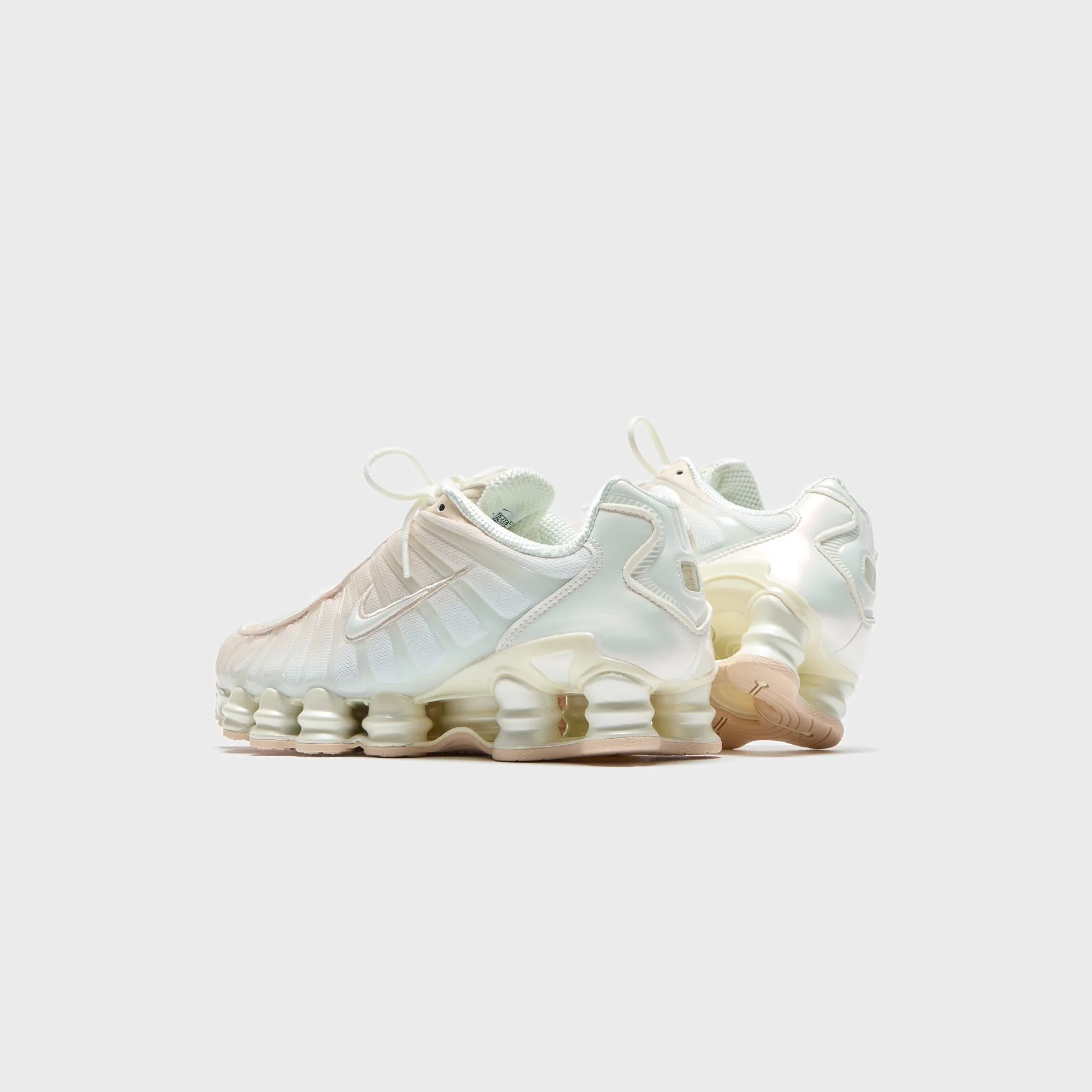 Nike WMNS Shox TL- Pearl White / Soft Pearl / Particle Pink sold by Kith product image thumbnail 4