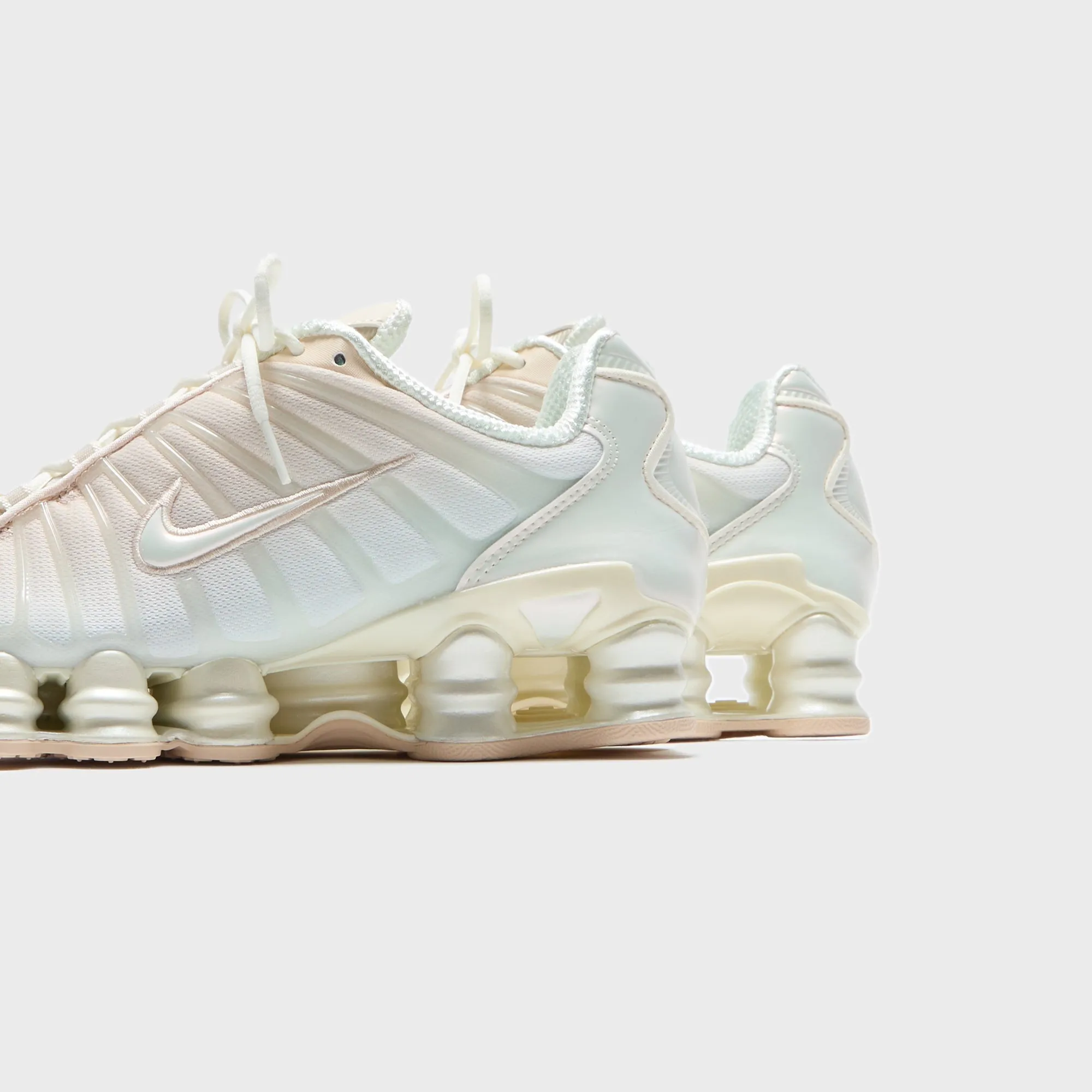 Nike WMNS Shox TL- Pearl White / Soft Pearl / Particle Pink sold by Kith product image thumbnail 3