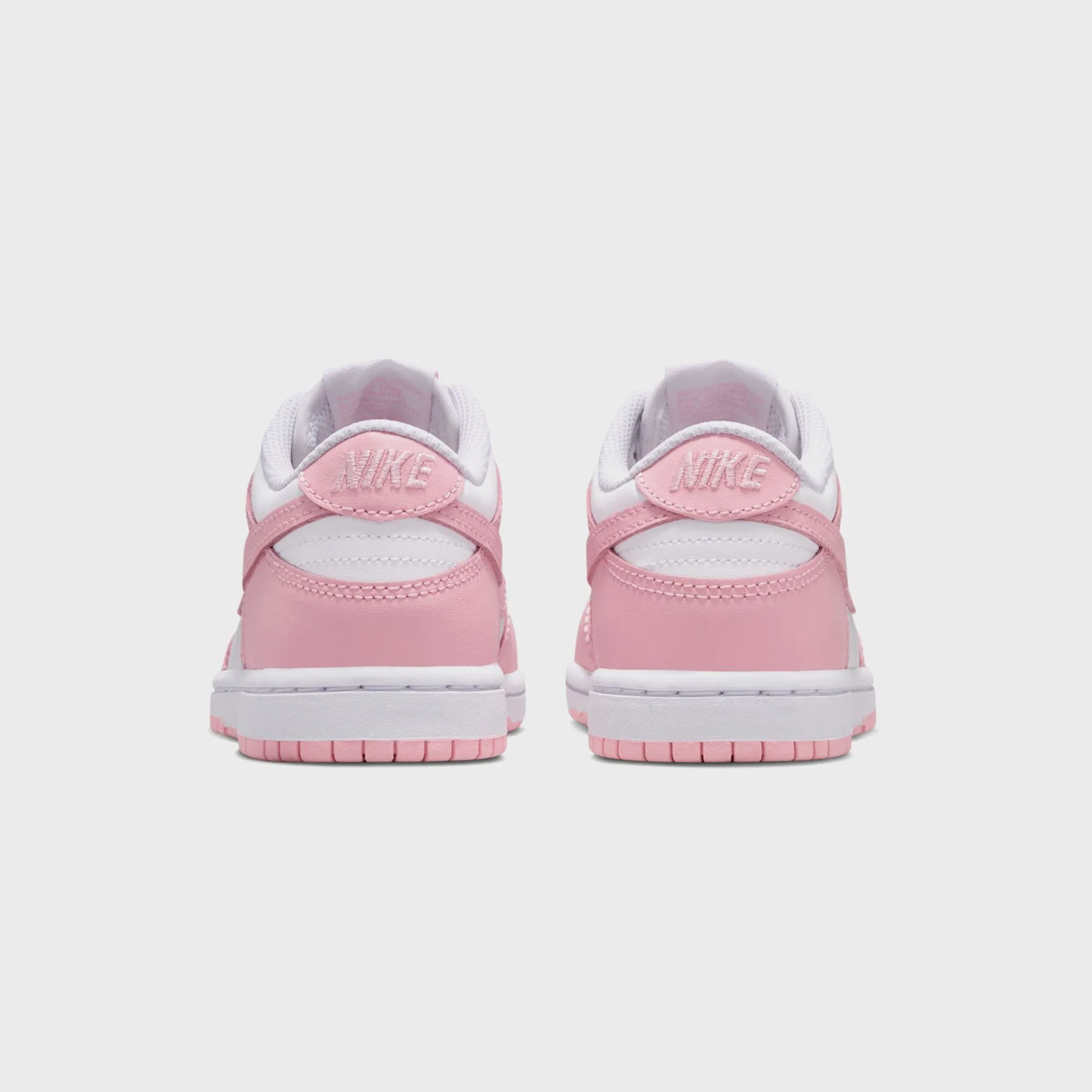 Nike GS Dunk Low - White / Medium Soft Pink / White / White sold by Kith product image thumbnail 3
