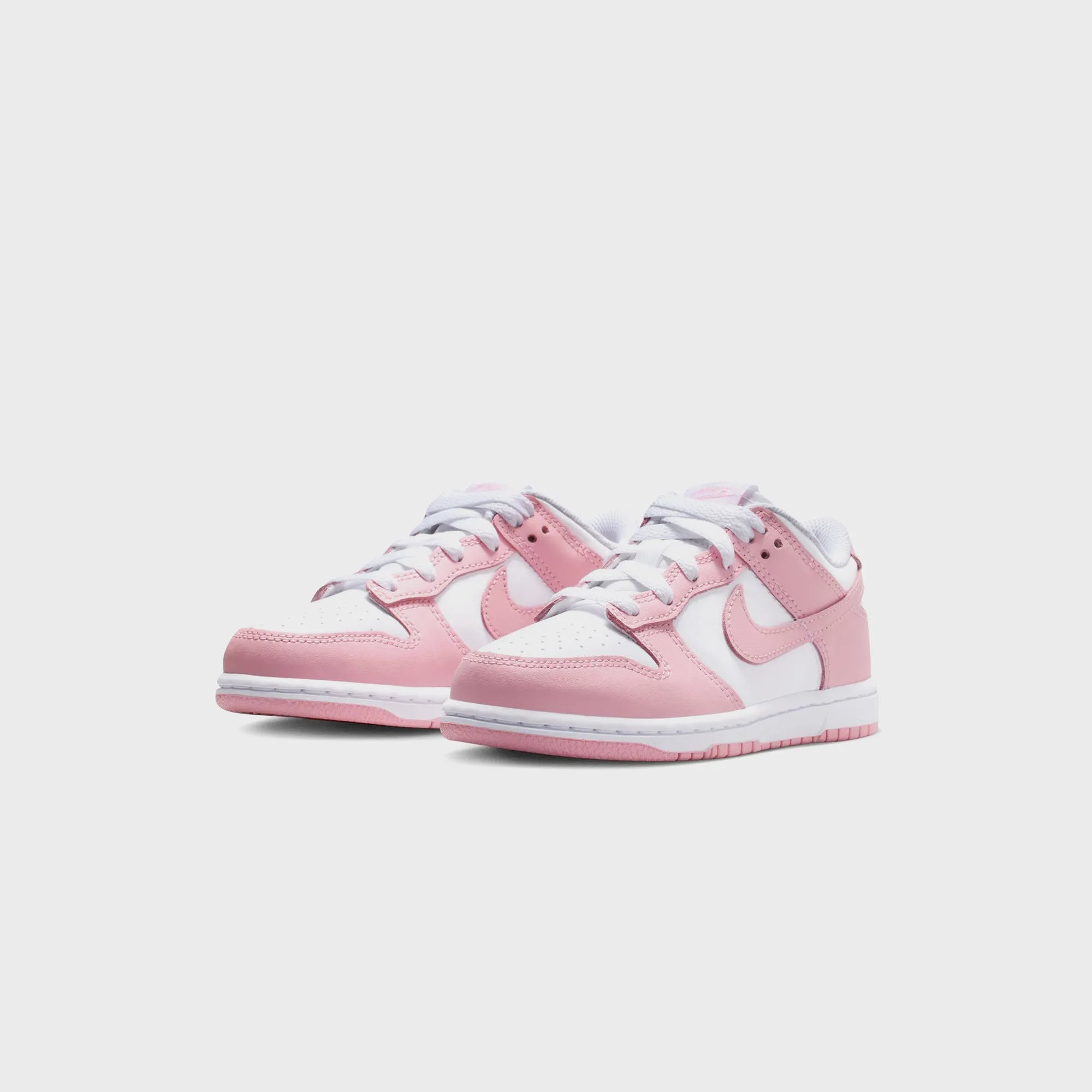 Nike GS Dunk Low - White / Medium Soft Pink / White / White sold by Kith product image thumbnail 2