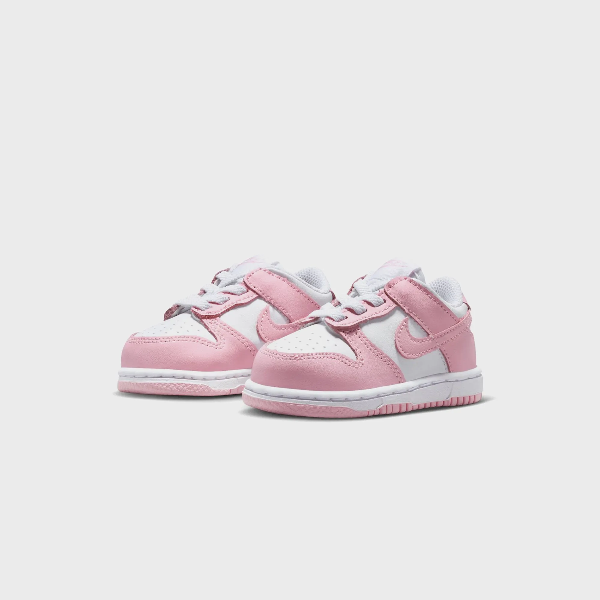 Nike TD Dunk Low - White / Med Soft Pink / White sold by Kith product image thumbnail 2