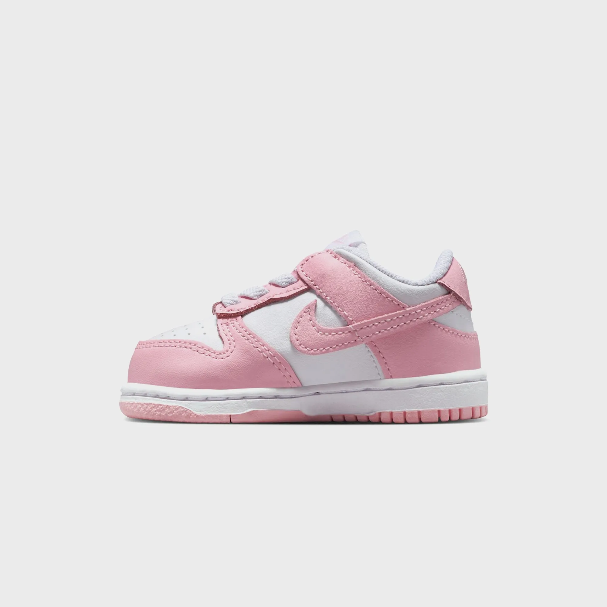 Nike TD Dunk Low - White / Med Soft Pink / White sold by Kith product image thumbnail 5