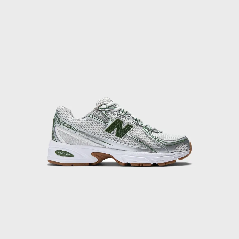 New Balance 740 - Grey Matter / Dark Alpine Green / Reflection sold by Kith