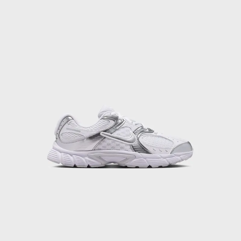 Nike GS V5 Rnr - White / Metallic Silver / Pure Platinum sold by Kith
