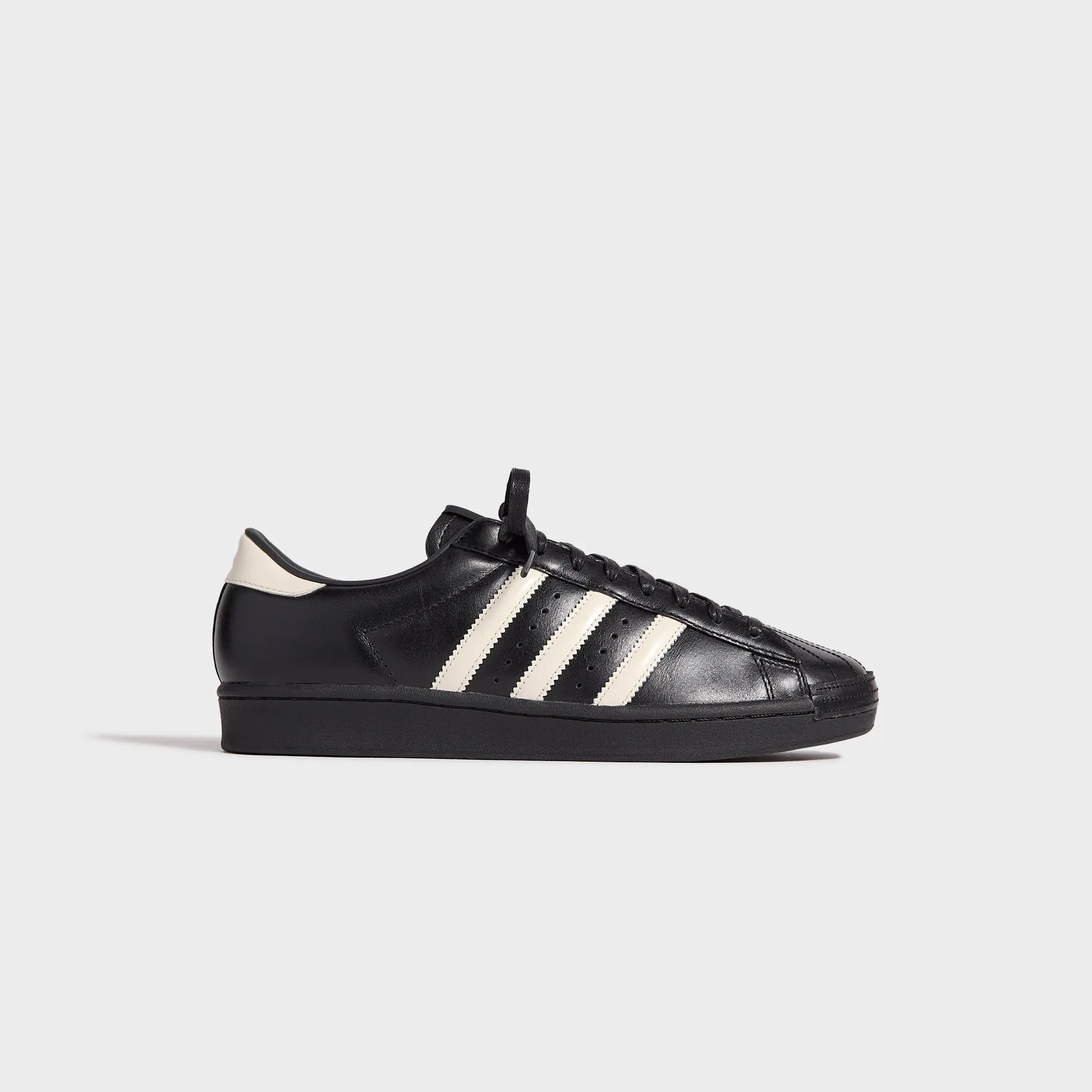Ronnie Fieg for adidas Originals Superstar Vintage MiG - Black / White / Silver sold by Kith