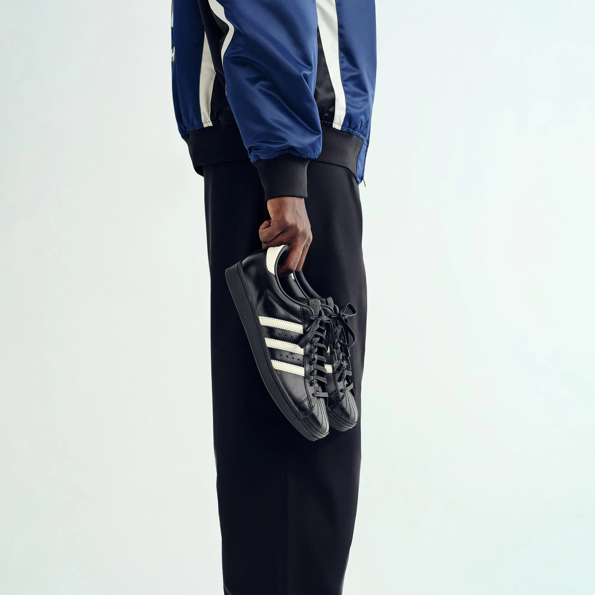 Ronnie Fieg for adidas Originals Superstar Vintage MiG - Black / White / Silver sold by Kith product image thumbnail 2