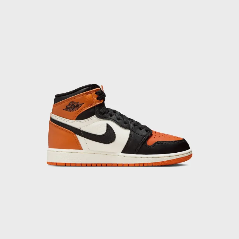 Jordan GS Air Jordan 1 Retro High Og - Black / Sail / Starfish sold by Kith