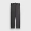 &Kin Tropical Wool Callum Trouser - Carbon sold by Kith