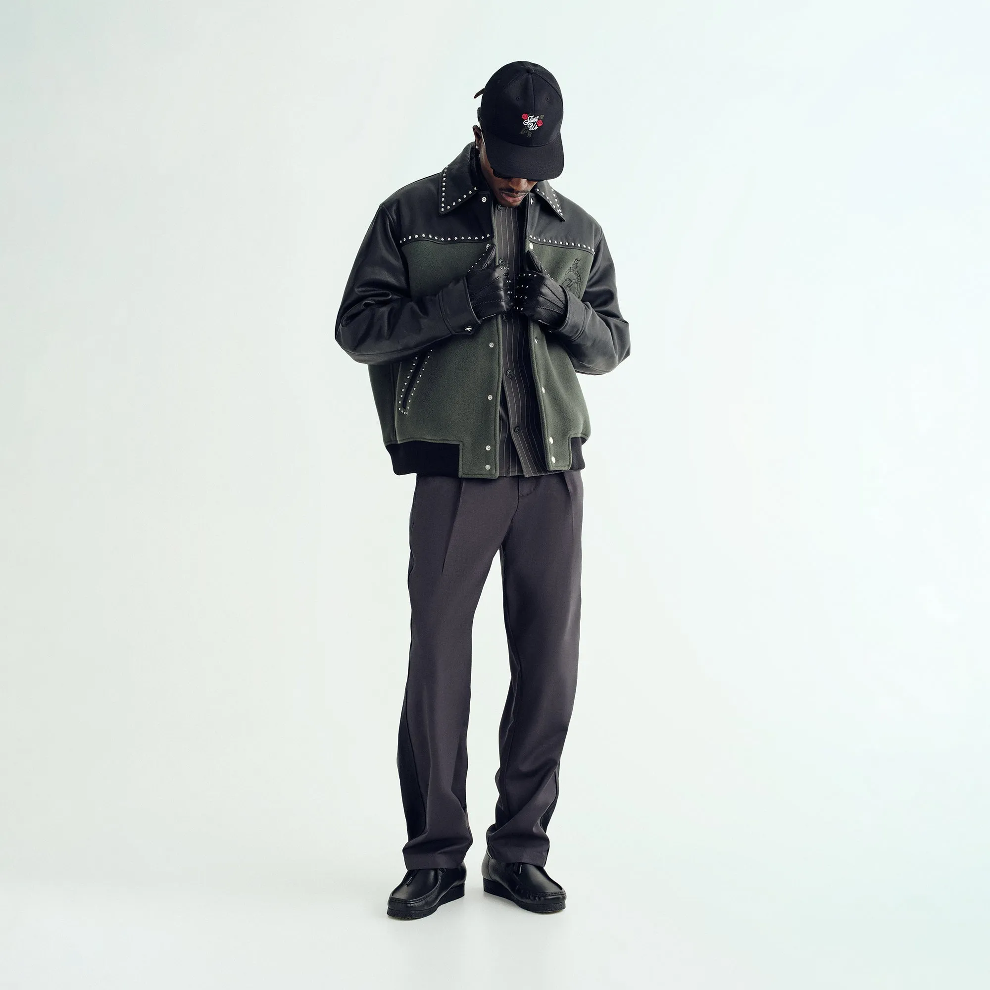 Kith Leather Combo Varsity Jacket - Machine sold by Kith product image thumbnail 3