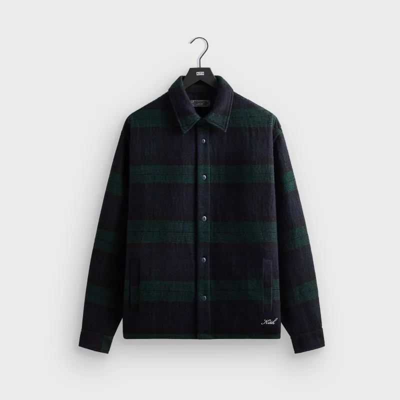 Kith Textured Plaid Isaiah Buttondown - Stadium sold by Kith