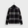 Kith Textured Plaid Isaiah Buttondown - Black sold by Kith
