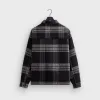 Kith Textured Plaid Isaiah Buttondown - Black sold by Kith