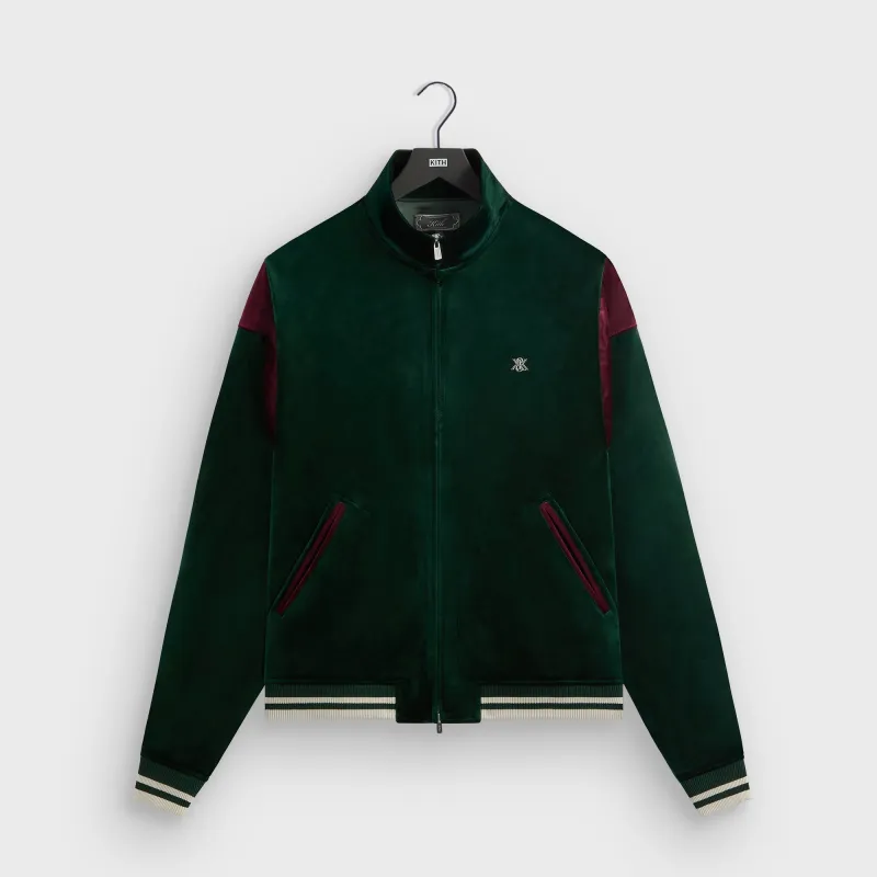 Kith Velvet Rui Track Jacket - Stadium sold by Kith