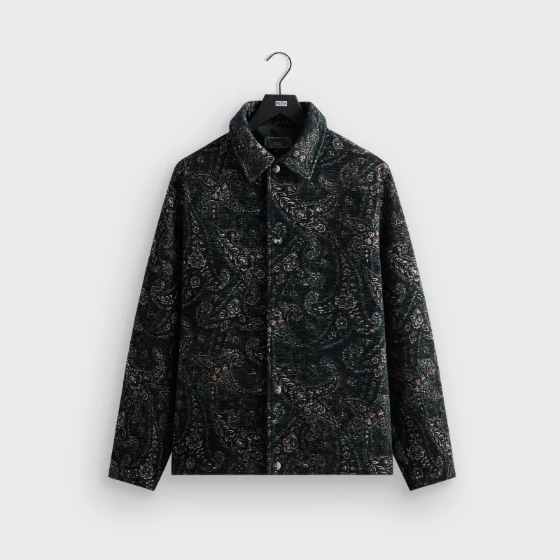 Kith Paisley Tapestry Irvin Coaches Jacket - Equestrian sold by Kith
