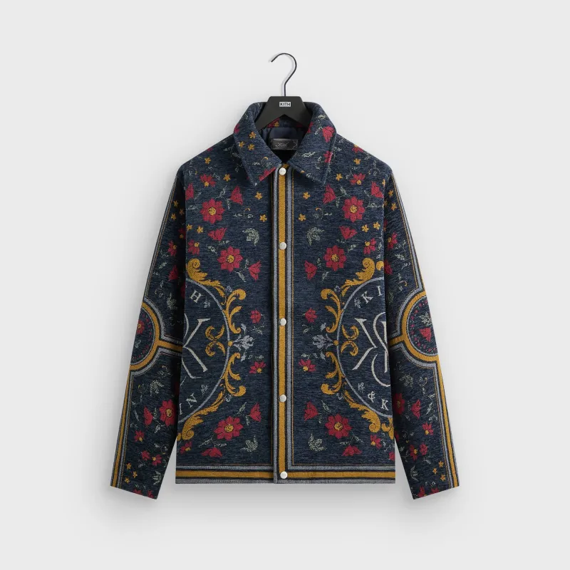 Kith Scarf Tapestry Coaches Jacket - Nocturnal sold by Kith