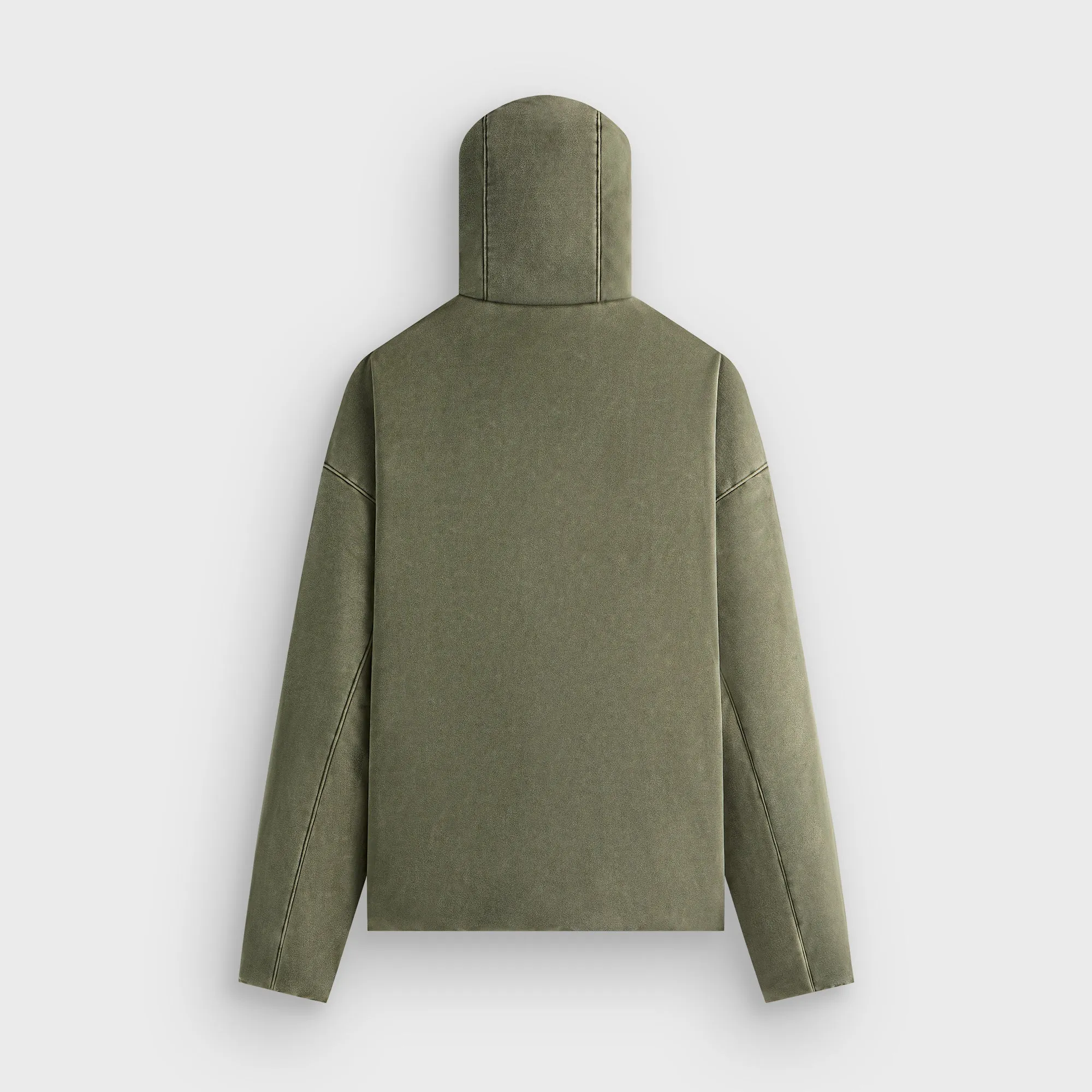 Kith Washed Microsuede Puffed Jaysen Hoodie - Cavan sold by Kith product image thumbnail 3