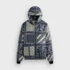 Kith Puffed Microsuede Jaysen Hoodie - Vista sold by Kith