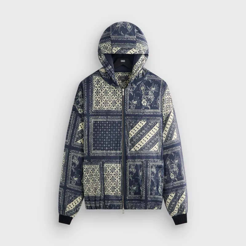 Kith Puffed Microsuede Jaysen Hoodie - Vista sold by Kith