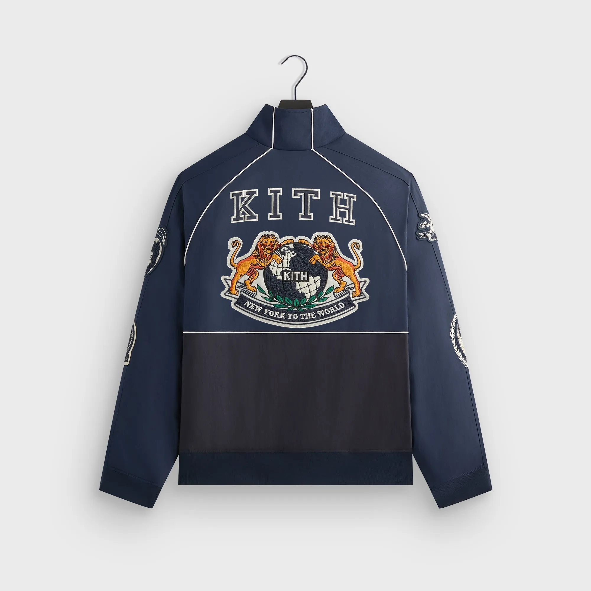 Kith Dejan Racing Jacket - Nocturnal sold by Kith product image thumbnail 4