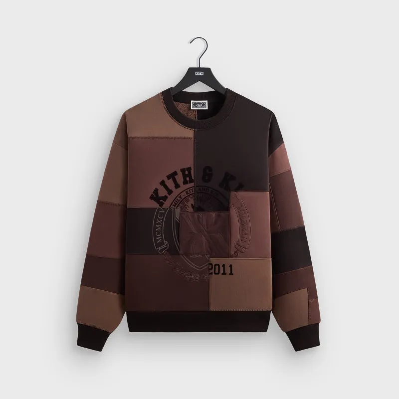 Kith Patchwork Fleece Nelson Crewneck - Studio sold by Kith