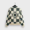 Kith Geo Quilted Nelson Rugby - Sandrift sold by Kith