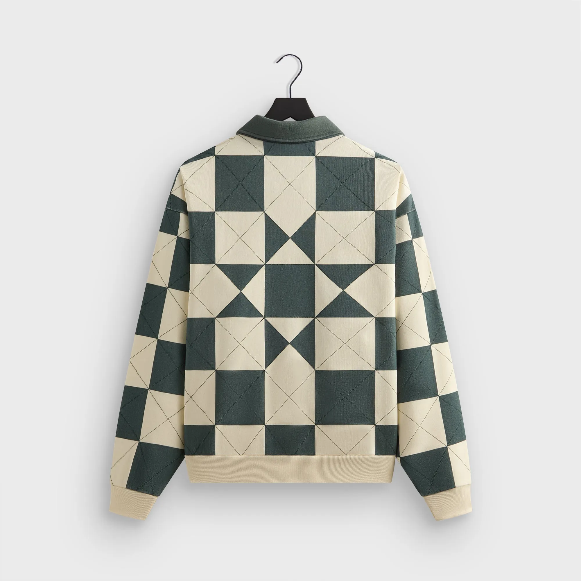 Kith Geo Quilted Nelson Rugby - Sandrift sold by Kith product image thumbnail 3