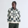 Kith Geo Quilted Nelson Rugby - Sandrift sold by Kith