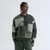 Kith Patchwork Fleece Nelson Crewneck - Stadium sold by Kith
