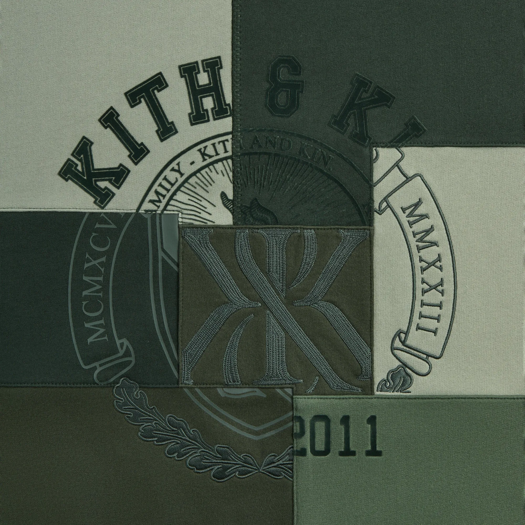 Kith Patchwork Fleece Nelson Crewneck - Stadium sold by Kith product image thumbnail 4