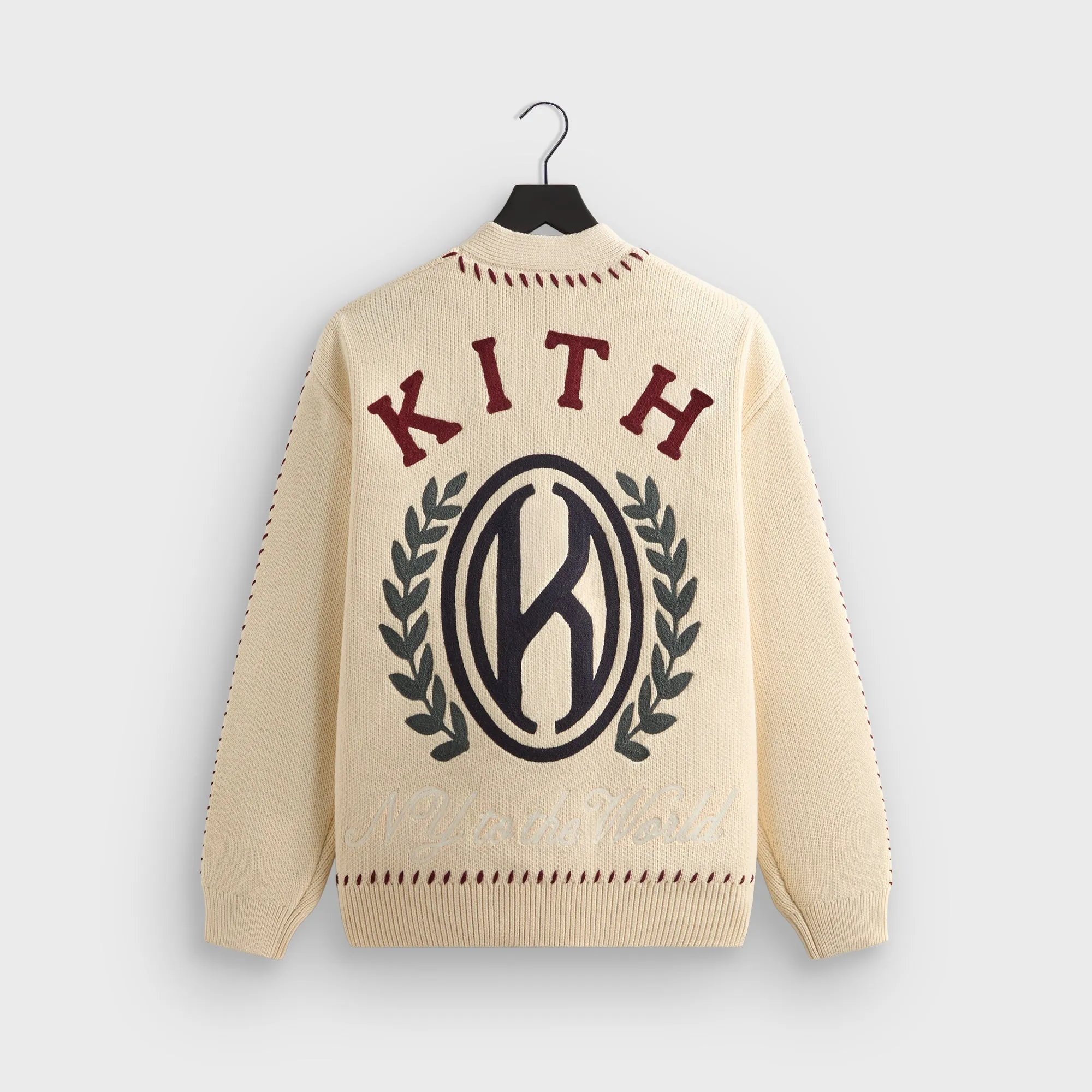 Kith Artisanal Stitch Cypress Cardigan - Sandrift sold by Kith product image thumbnail 4