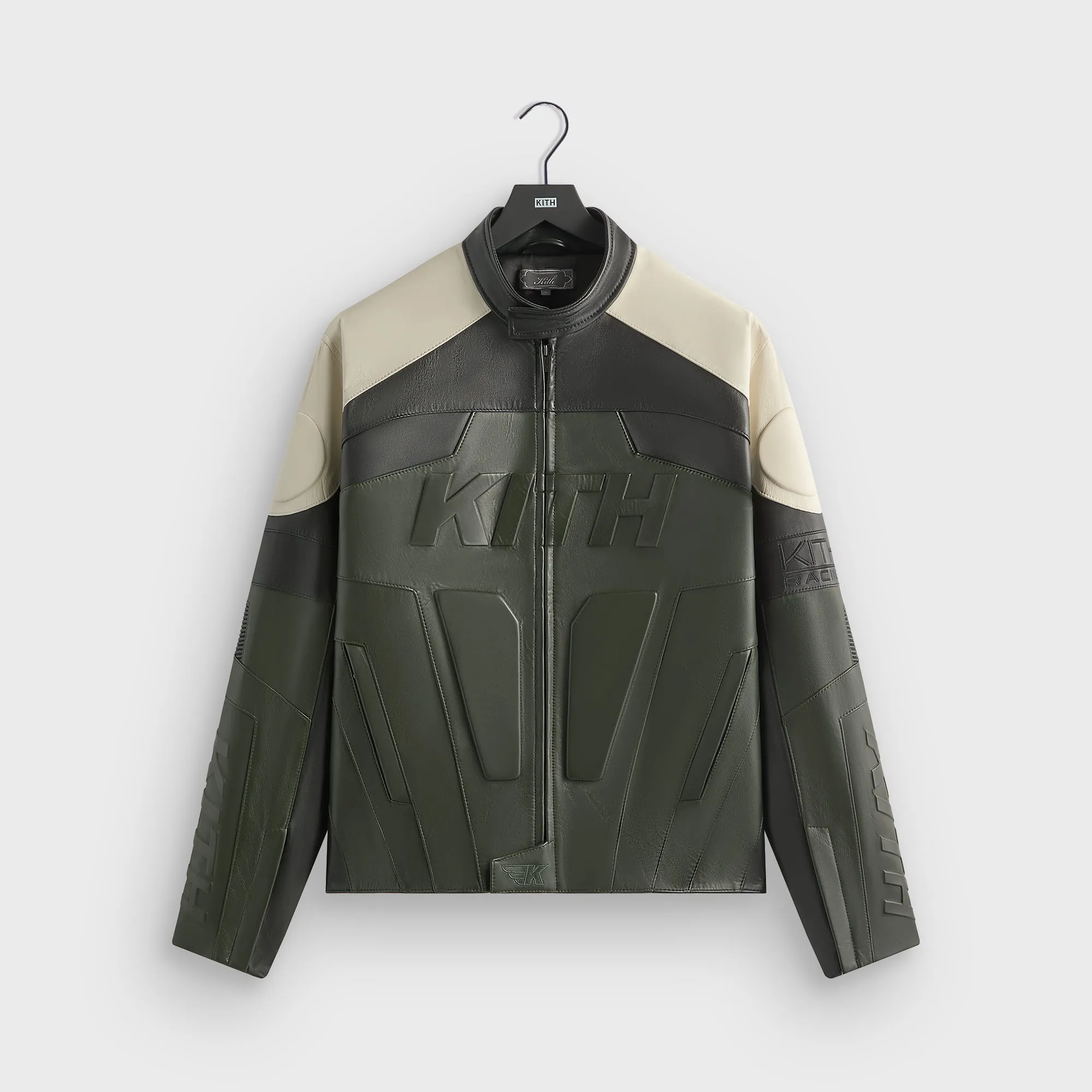 Kith Leather Wayne Moto Jacket - Stadium sold by Kith