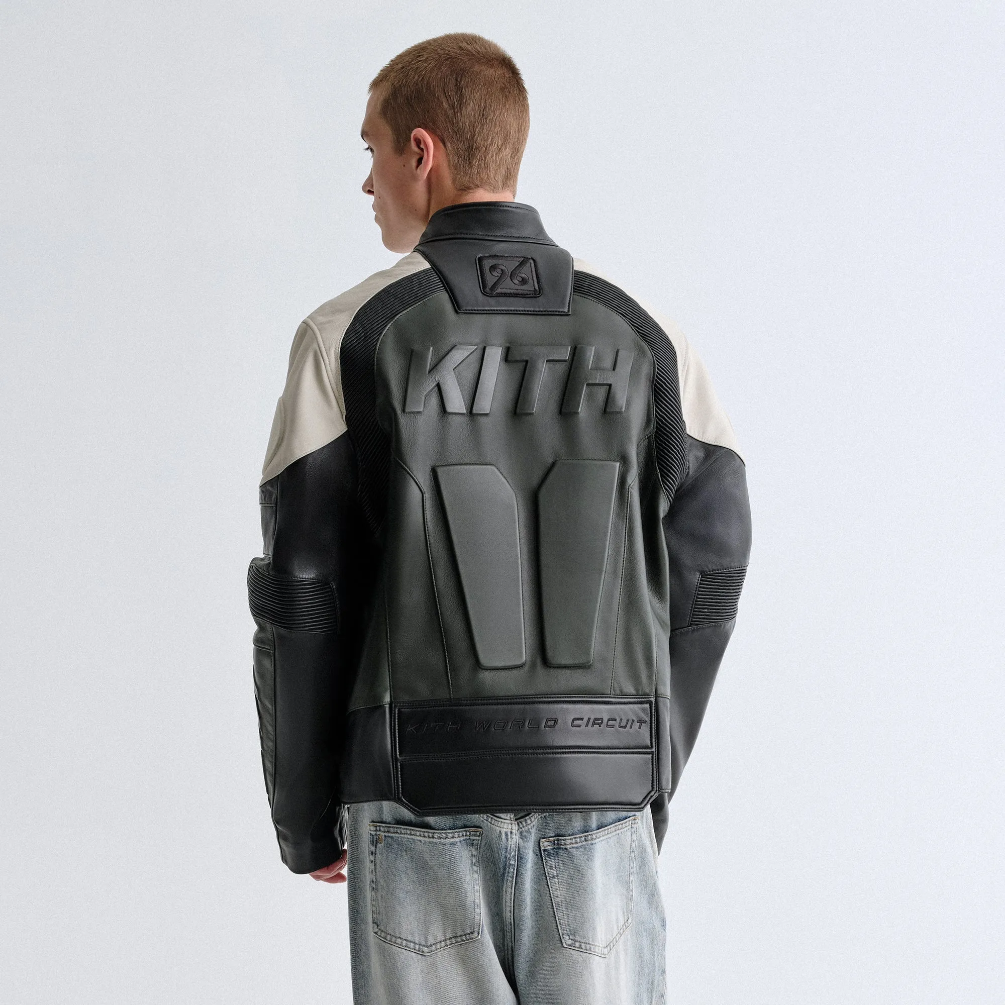 Kith Leather Wayne Moto Jacket - Stadium sold by Kith product image thumbnail 3