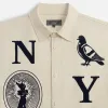 Kith Artisanal NY Graphic Apollo Shirt - Sandrift sold by Kith