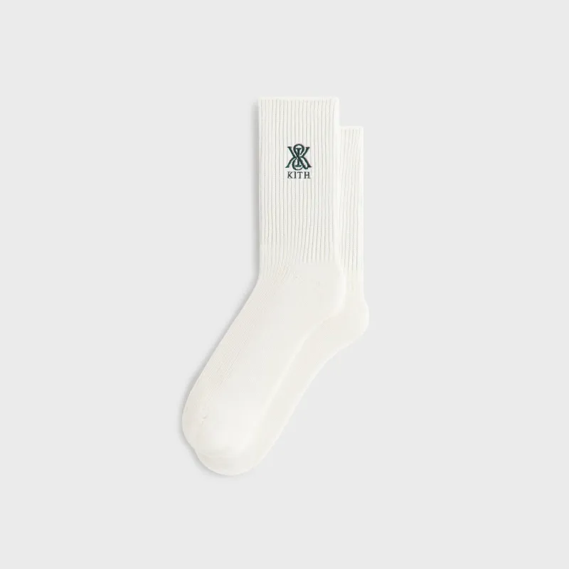 Kith Crest Relaxed Socks - Silk sold by Kith