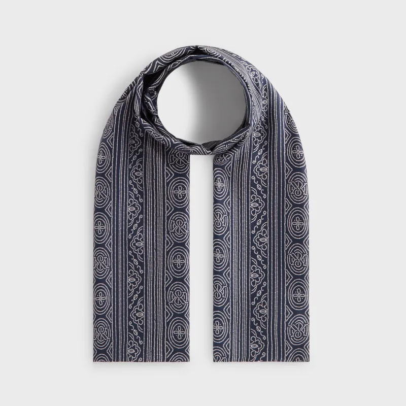 Kith Printed Silk Scarf - Nocturnal sold by Kith