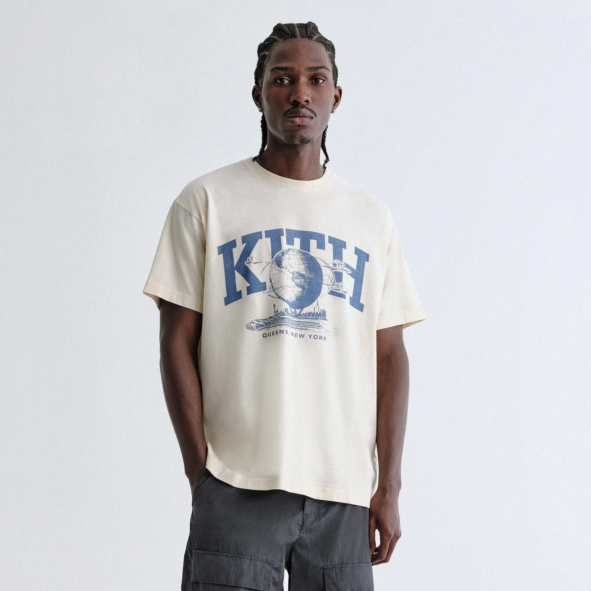 Kith & Kin Queens Unisphere Vintage Tee - Sandrift sold by Kith product image thumbnail 2