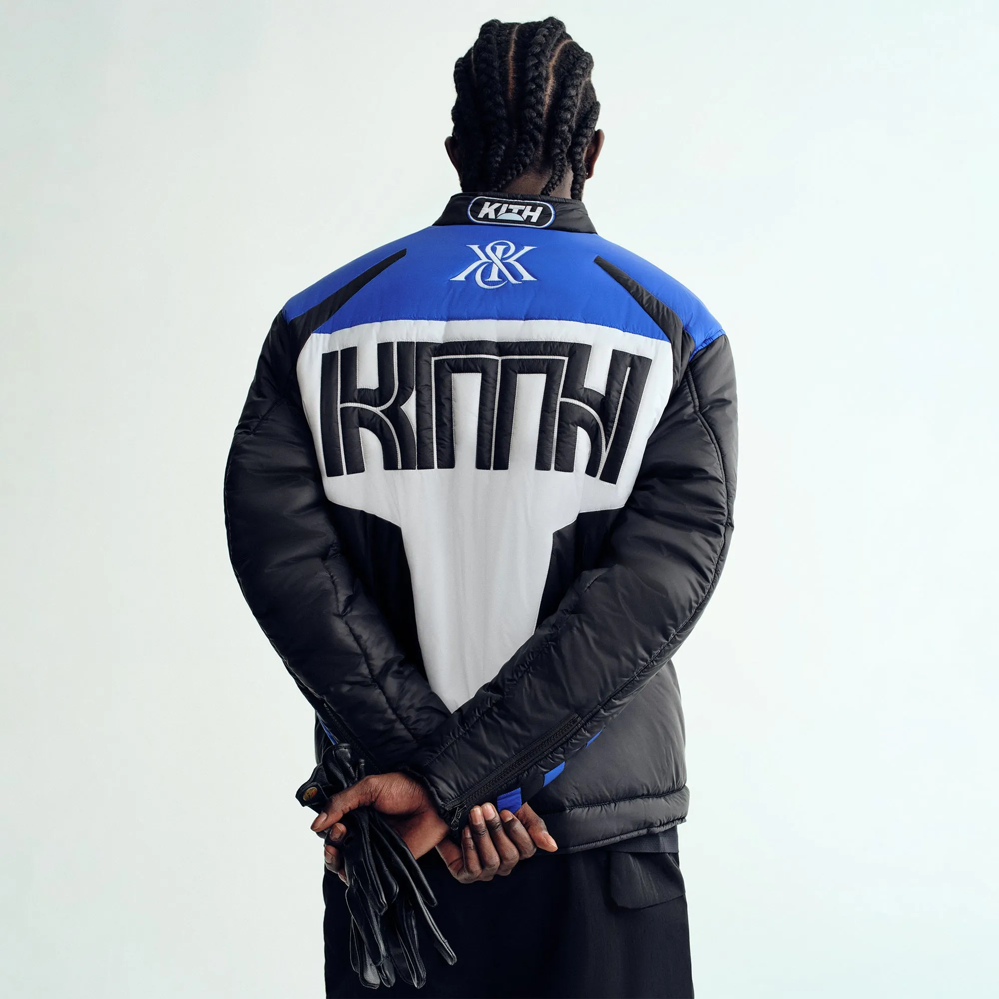 Kith Moto Full Zip Brixton Jacket - Cyclone sold by Kith product image thumbnail 3