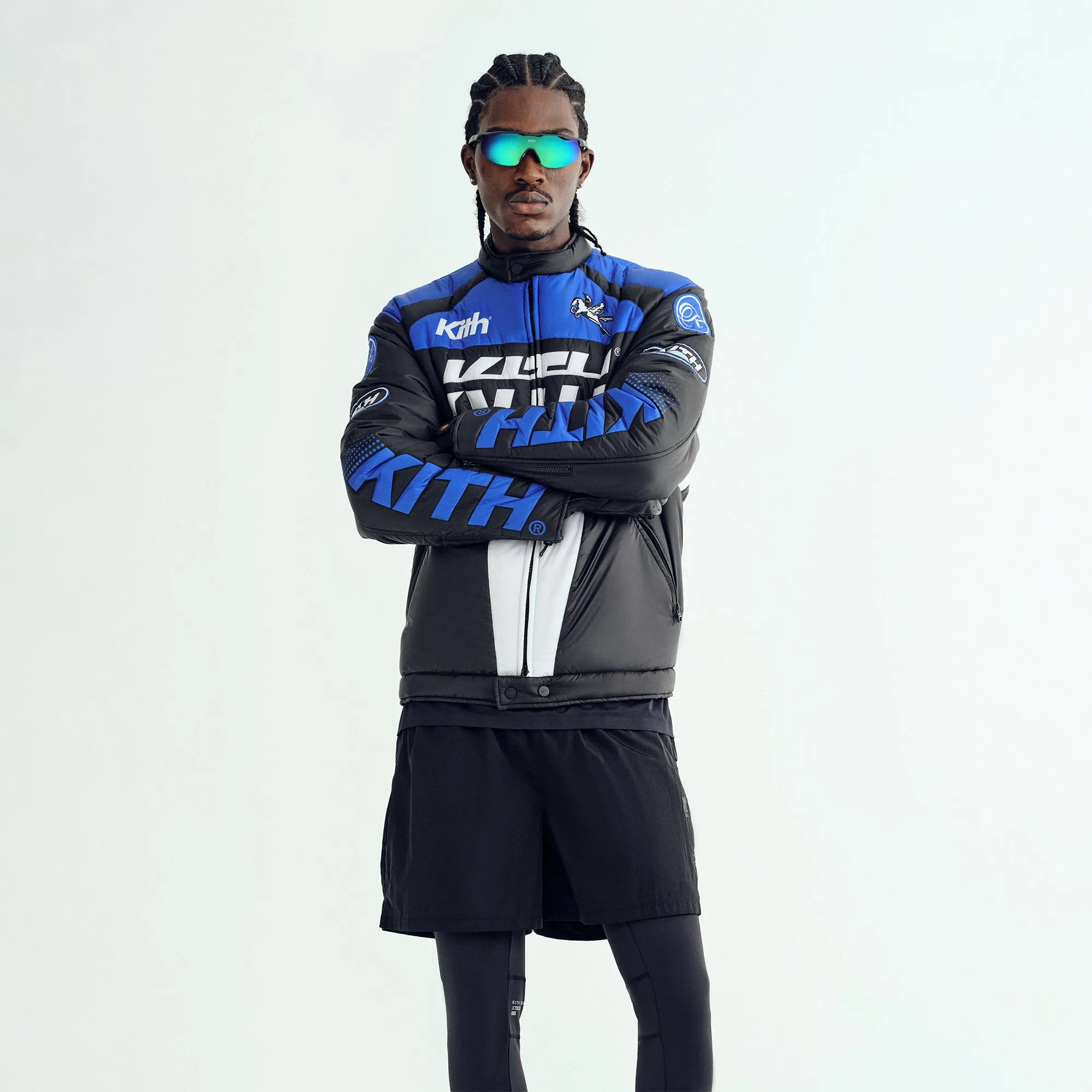 Kith Moto Full Zip Brixton Jacket - Cyclone sold by Kith product image thumbnail 2