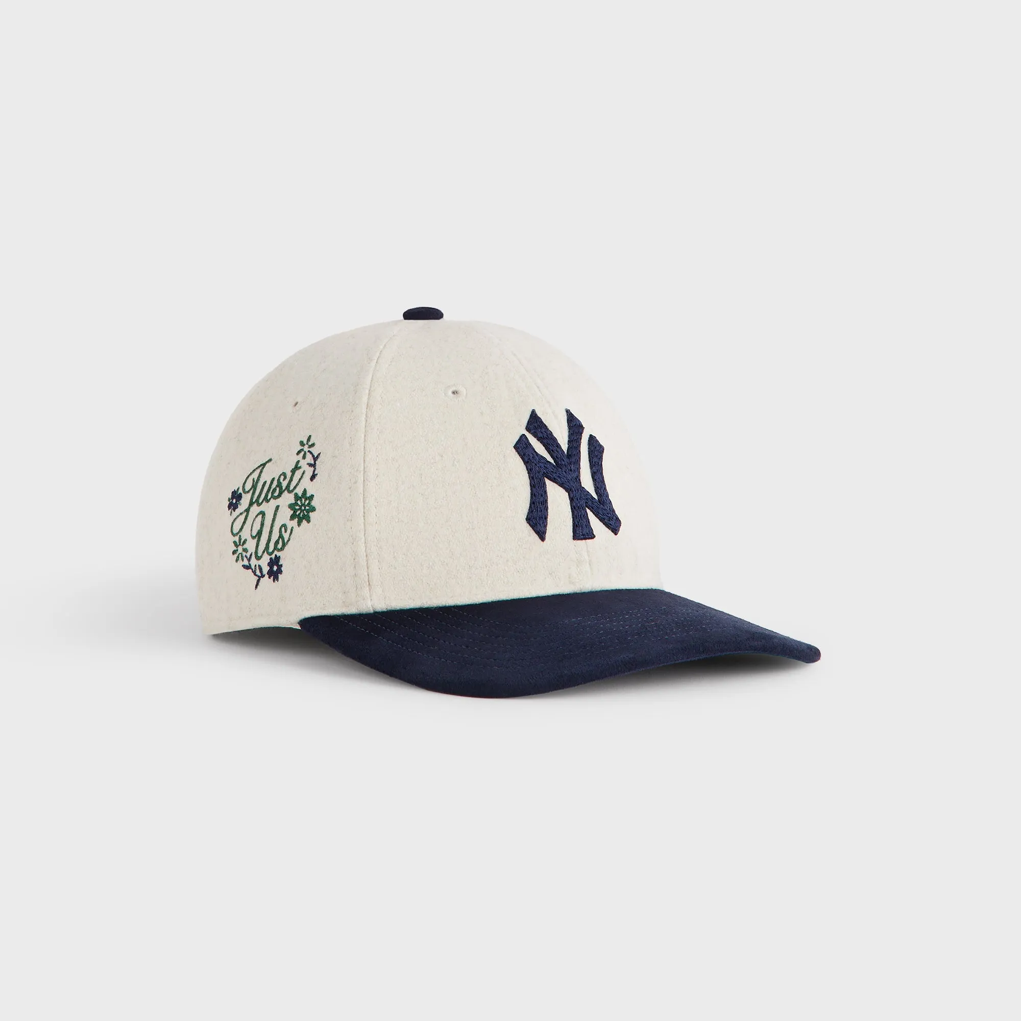 Kith & New Era for the New York Yankees Two-Tone Heavy Twill Franchise LS Cap - Sandrift sold by Kith product image thumbnail 4