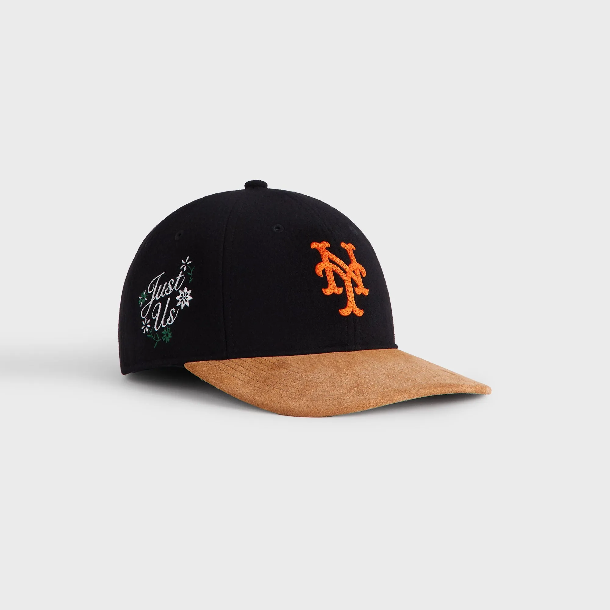 Kith & ‘47 for the New York Mets Heavy Twill Suede Brim Franchise LS Cap - Black sold by Kith product image thumbnail 4