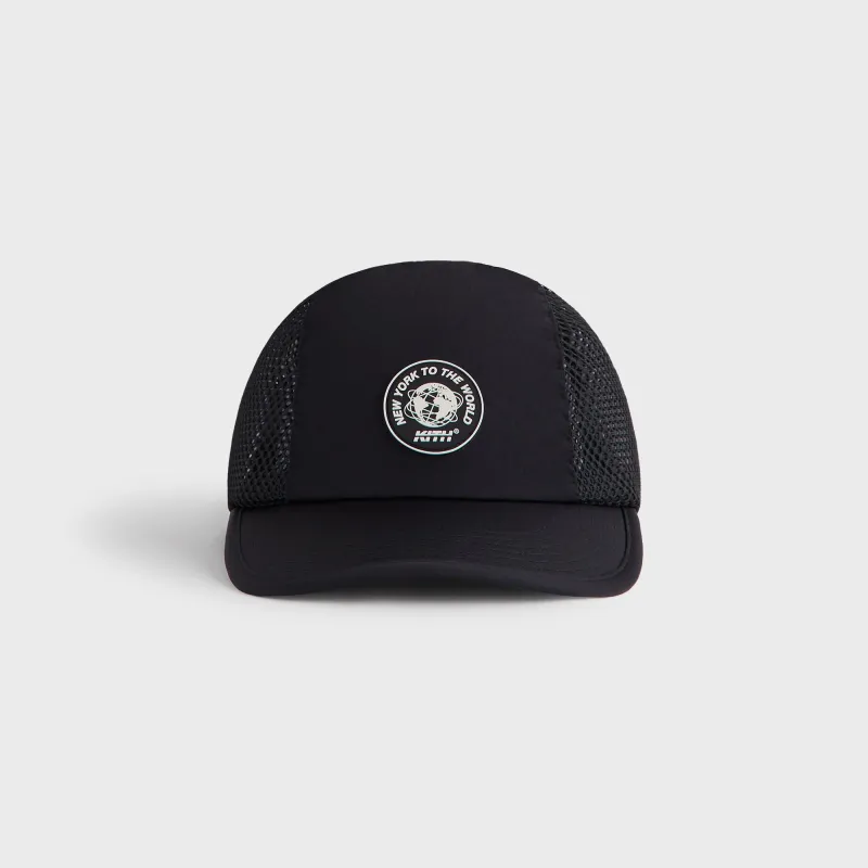 Kith Wide Hole Mesh Griffey Camper Hat - Black sold by Kith