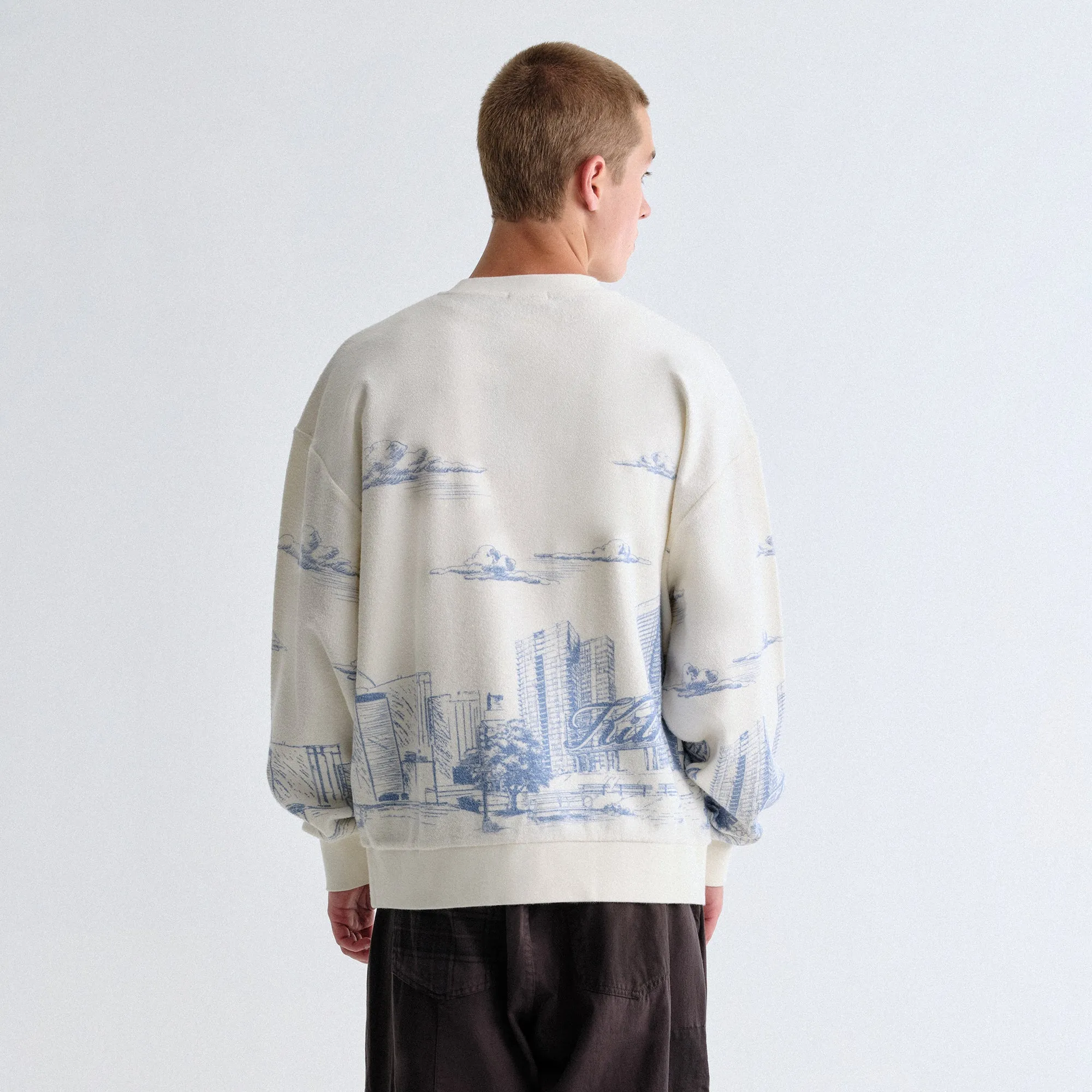 Kith New York Toile Nelson Crewneck - Sandrift sold by Kith product image thumbnail 3